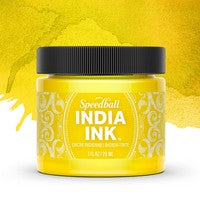 Speedball India Ink 1oz, Canary
