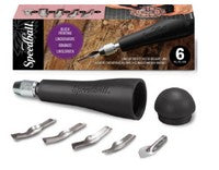 Speedball Lino Cutter (one handle) - 6 blades