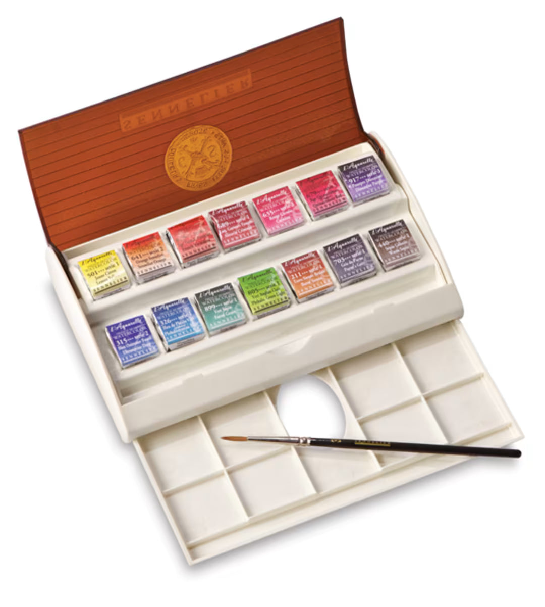 Sennelier French Artists' Watercolors Travel Set