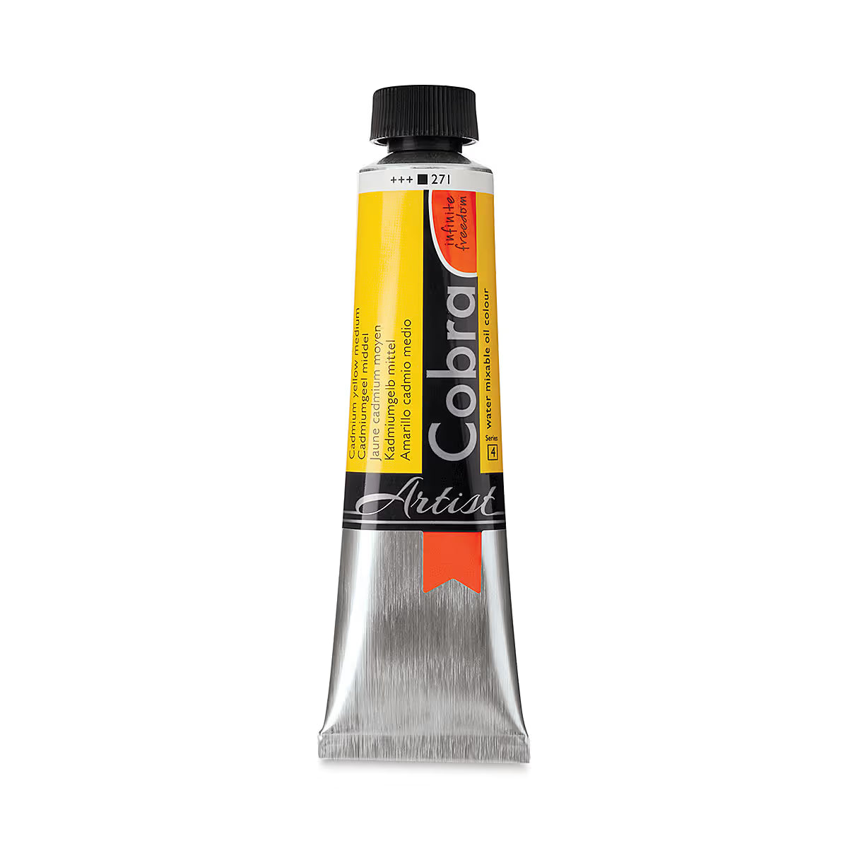 Cadmium Yellow Medium - Cobra Water Mixable Oil Paint, 40ml
