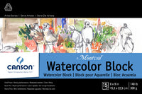 Montval Watercolor Block; Cold Press (140); 6x9