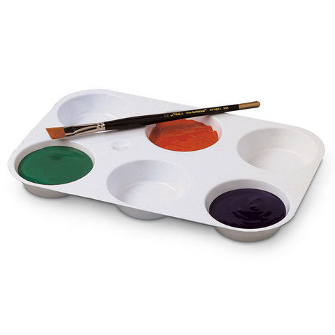 Plastic Muffin Tray 6 Well