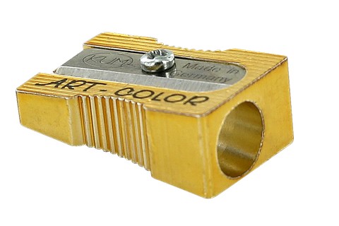 Kum Brass Wedge Sharpener 1 Hole