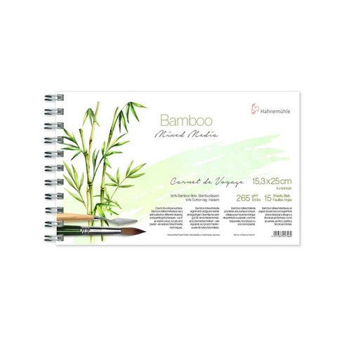 Bamboo Mixed Media Pad 265Gsm 25Sh 6.03 X 9.84