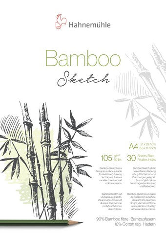Bamboo Sketch Pad 105Gsm 30Sh 8.19 X 11.58
