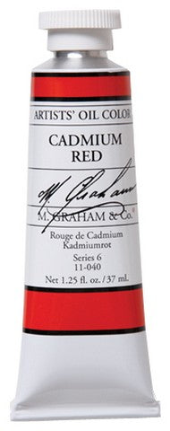 M Graham Cadmium Red 37ml Oil Color