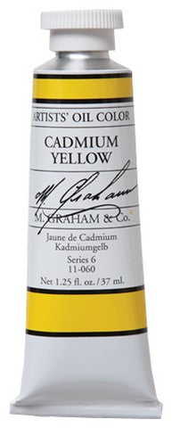 M Graham Cadmium Yellow 37ml Oil Color