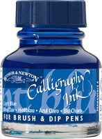 Light Blue Calligraphy Ink W&N (30ml)