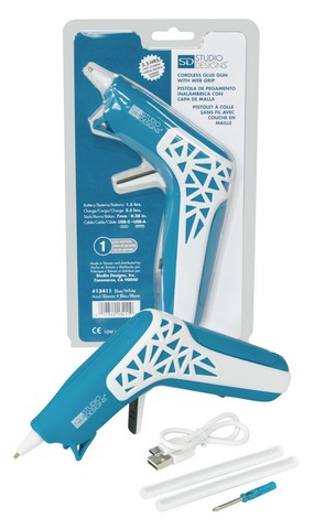 Cordless Glue Gun W/Web Grip