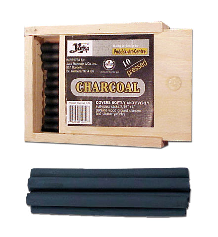 Compressed Charcoal In Wood Box X10