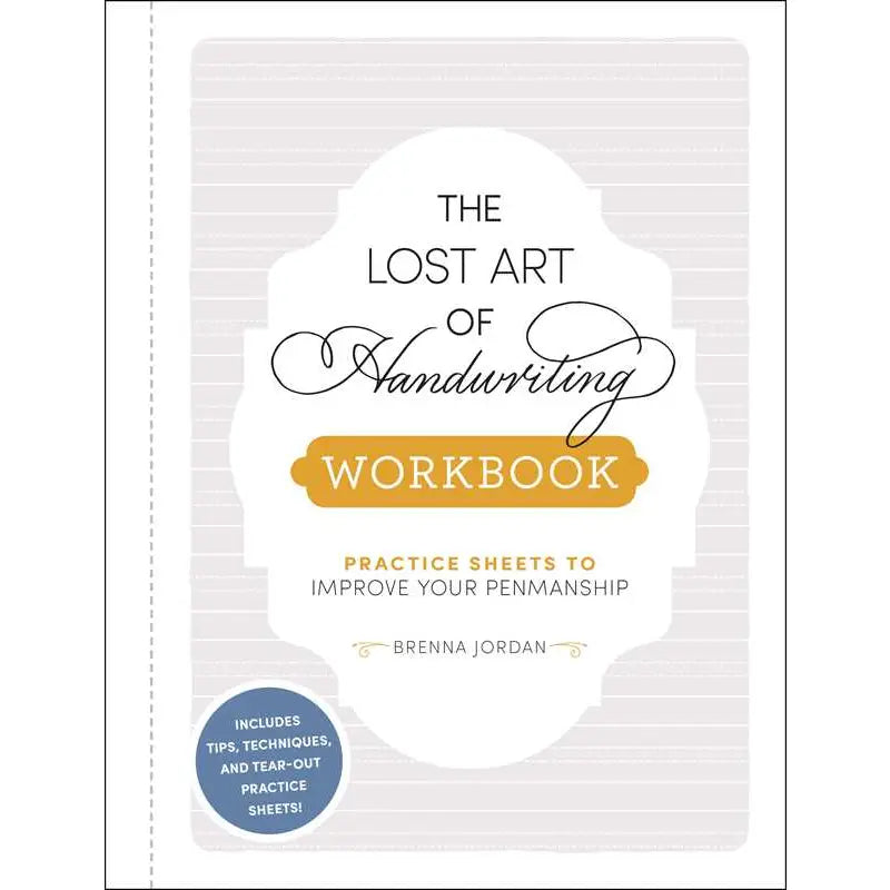 The Lost Art of Handwriting- Workbook