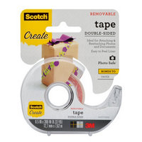Scotch Removable (Photo) Double Sided Tape 1/2"