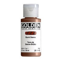 Burnt Sienna; Golden Fluid 1oz