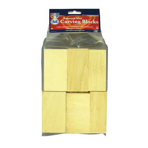 Basswood Mini Wood Carving Blocks