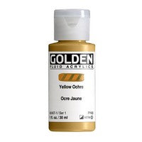 Yellow Ochre; Golden Fluid 1oz