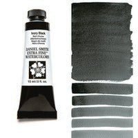 Ivory Black - Daniel Smith Watercolor (15ml)