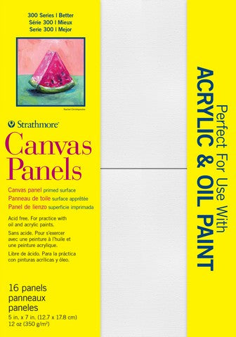 300Series Canvas Panels 5X7 16Ct