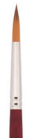 Velvetouch Golden Taklon Short Handle Ultra Round 8