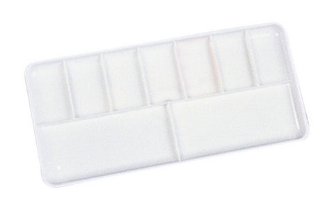 Plastic Palette Slant Tray 9 Well Rectangular