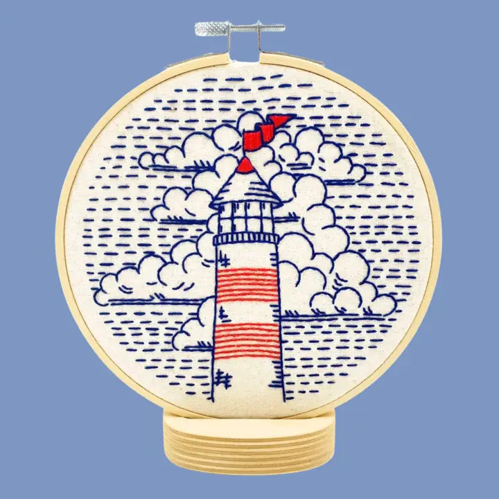 Lighthouse Embroidery Kit