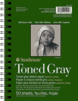 Toned Gray - Mixed Media Pad 5.5"x8.5"