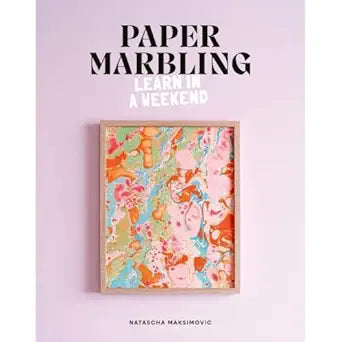 Paper Marbling: Learn in A Weekend