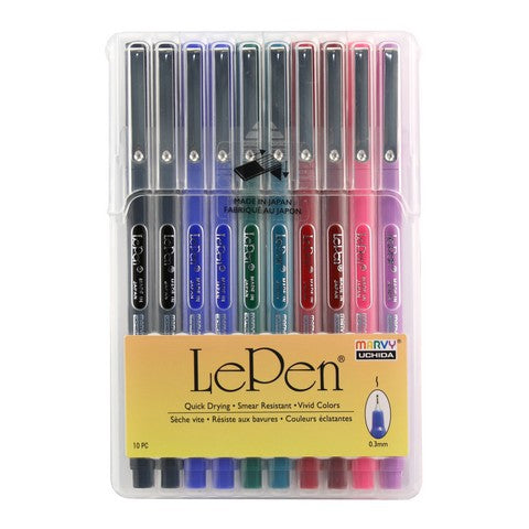 Lepen 10Pc Basic Color Set