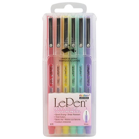 Lepen 6Pc Pastel Color Set