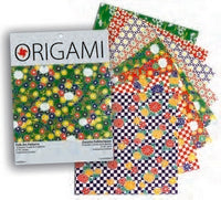 Folk Art Origami Paper; 16 sheets