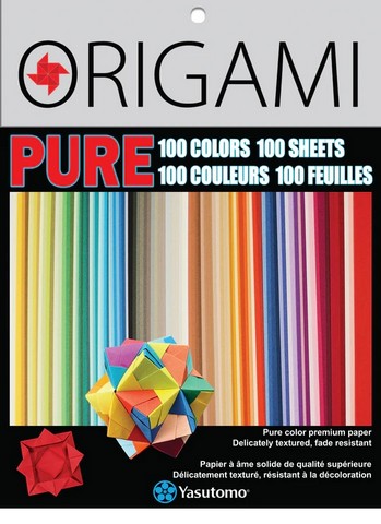 Origami Pure Color 100 Colors 100Sht 5 5/78