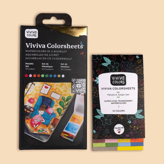 Viviva Color Sheets - Metallic Set