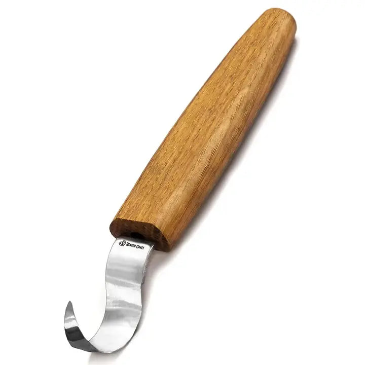 Spoon Carving Knife with oak handle