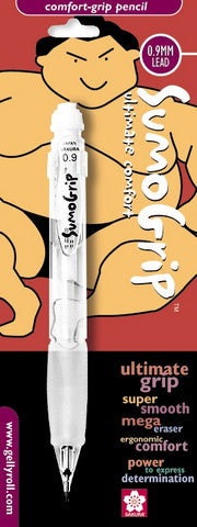 Sumogrip Mechanical Pencil 0.9Mm Clear Cdd