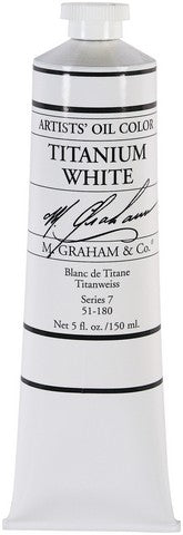 M Graham Titanium White 150ml Oil Color