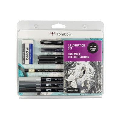 Tombow Illustration 9Pc Set