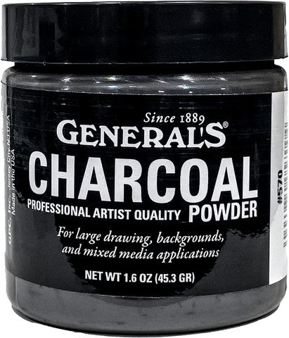 Powdered Charcoal 1.6oz Jar