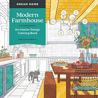 Modern Farmhouse Coloring Book
