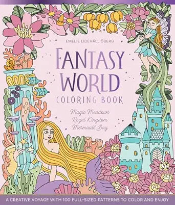 Fantasy World Coloring Book