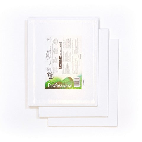 Winsor & Newton Artist Canvas Boards Triple Pack 8X10