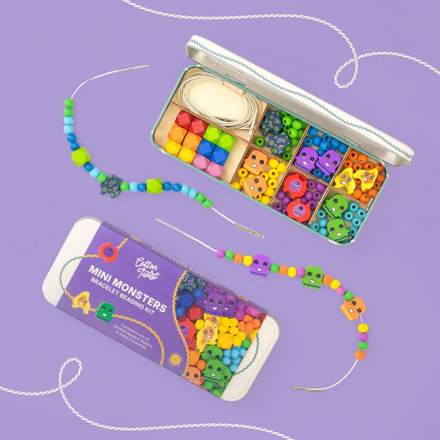 Min Monsters Bracelet Beading Kit