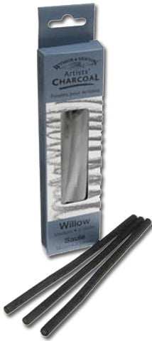 Artists Willow Charcoal Medium 3 Sticks