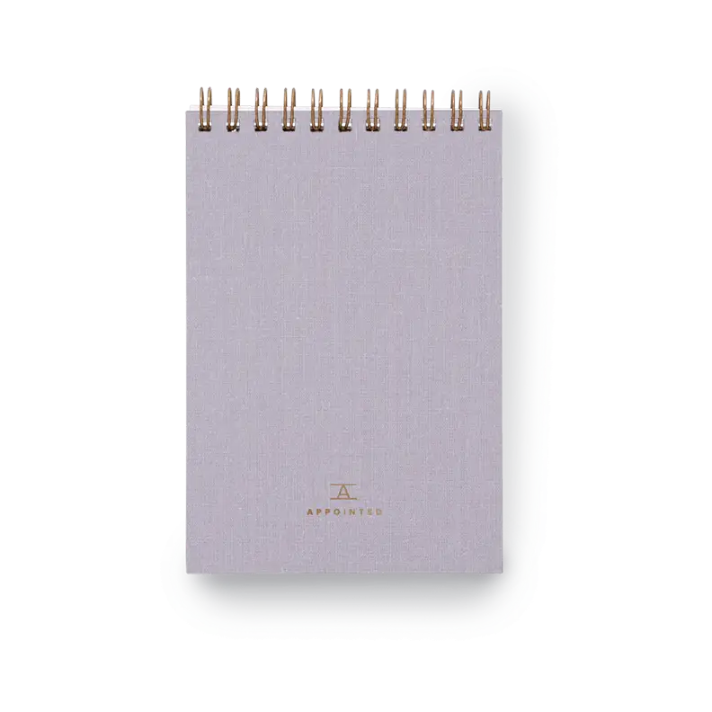 Appointed Pocket Notepad (lined) - lavender