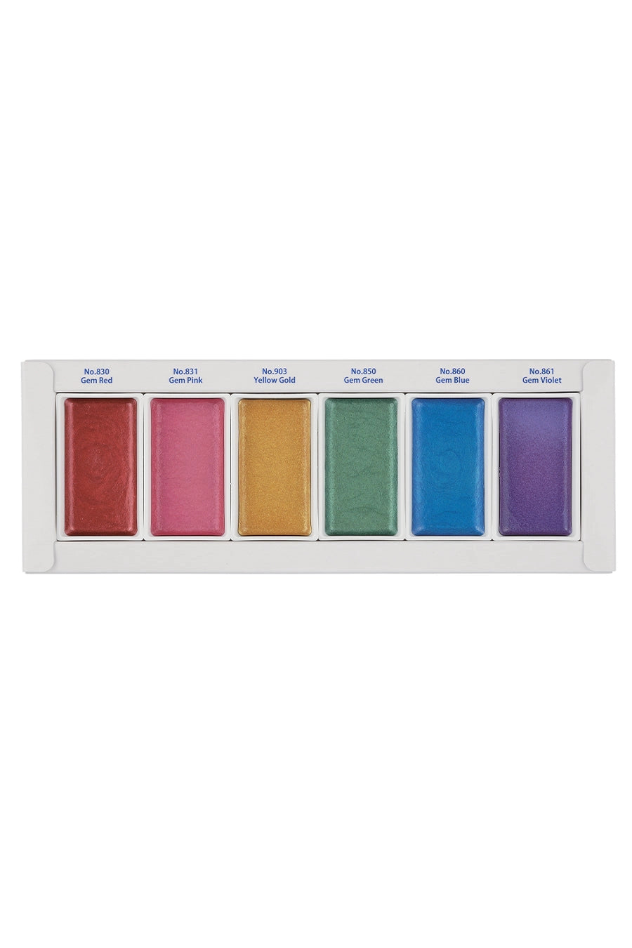Kuretake Gansai Tambi Gem Colors; set of 6