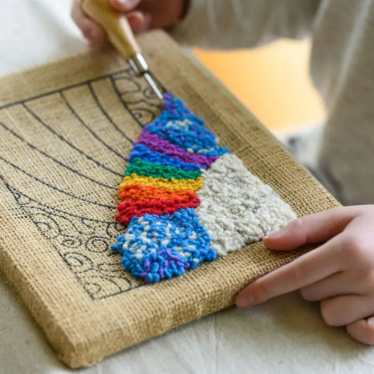 Rug Hooking Kit - Rainbow