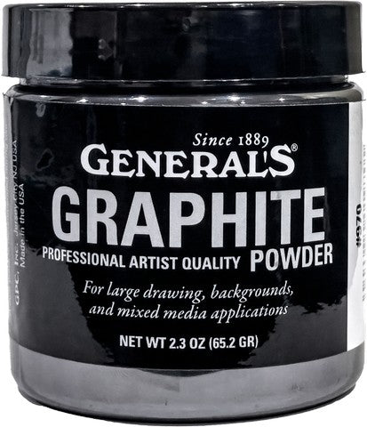 Powdered Graphite 2.3oz Jar