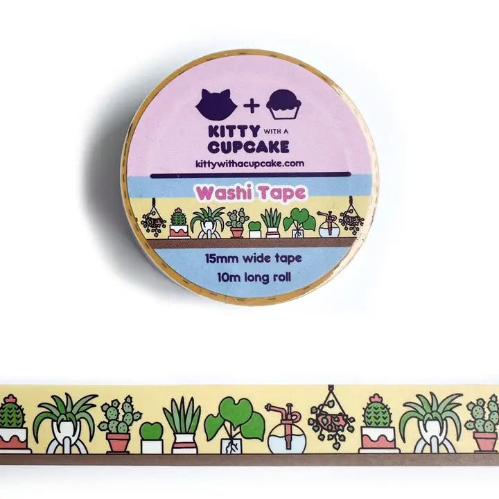Plant Shelf Washi Tape