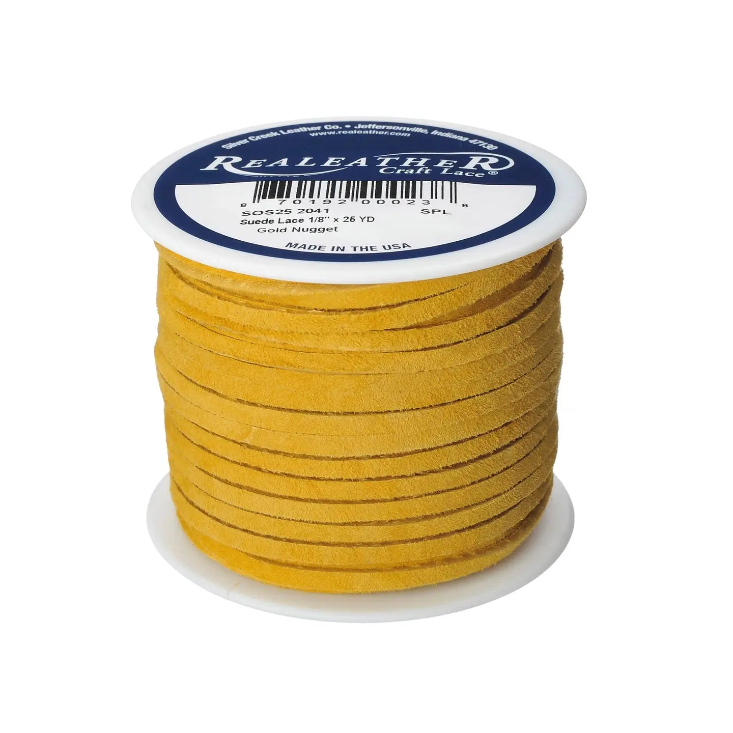 Gold Nugget - Suede Lace Spool