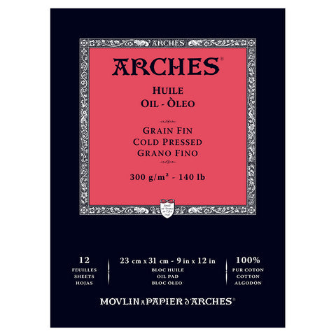 Arches Oil Pad; Cold Press (140)