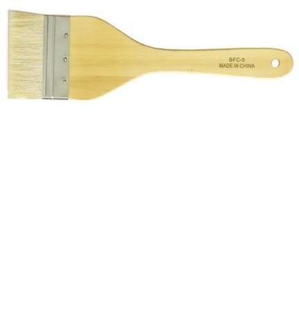 Hake Brush Sheep Hair 3 1/4 Inch