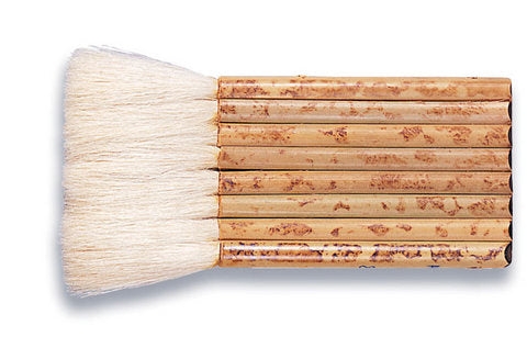 Pipe Handle Sheep Hair Hake Brush 2.5 Inch